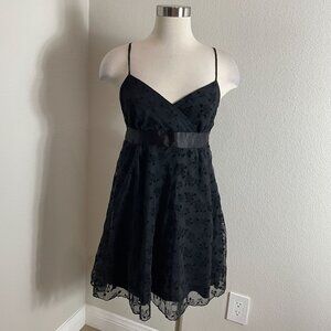 Vintage Y2K Necessary Objects Medium Mini Dress Empire Waist Babydoll Whimsigoth